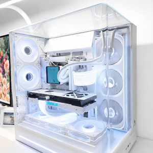라이젠7 9800X3D RTX5060TI 화이트PC 이미지