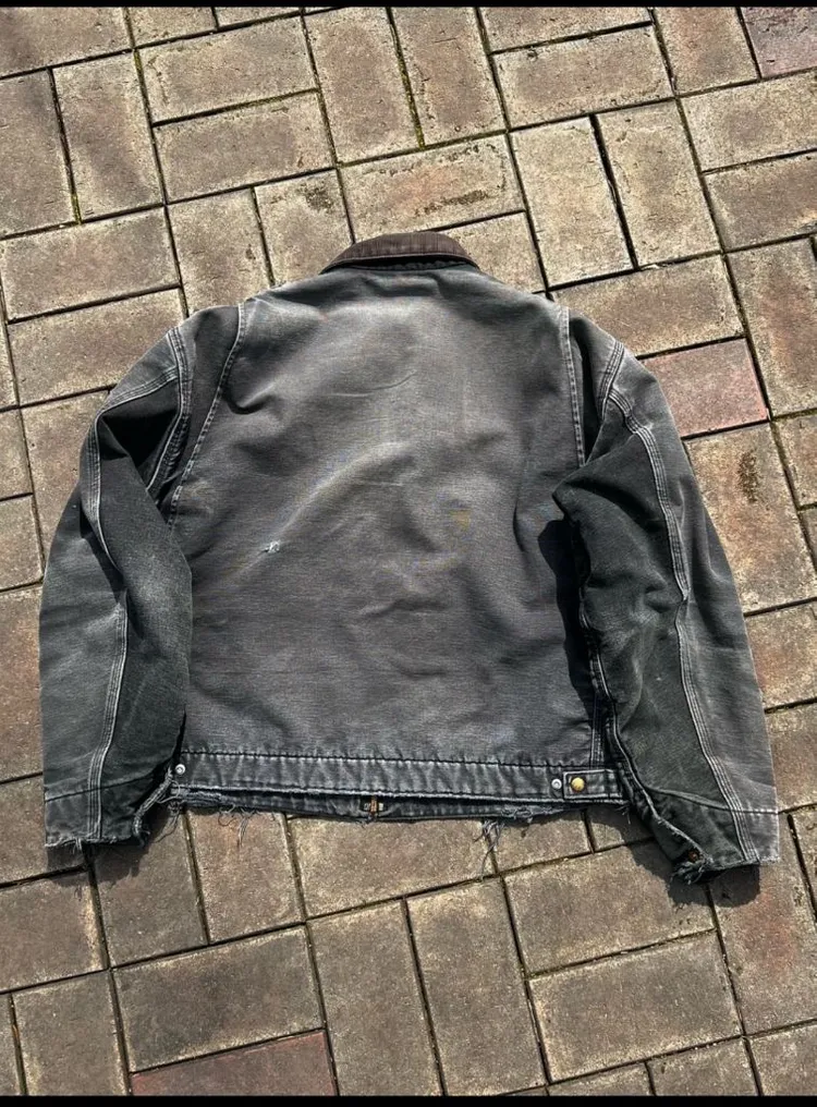 [XL]칼하트 00s 디트로이트 자켓 J01 블랙 이미지