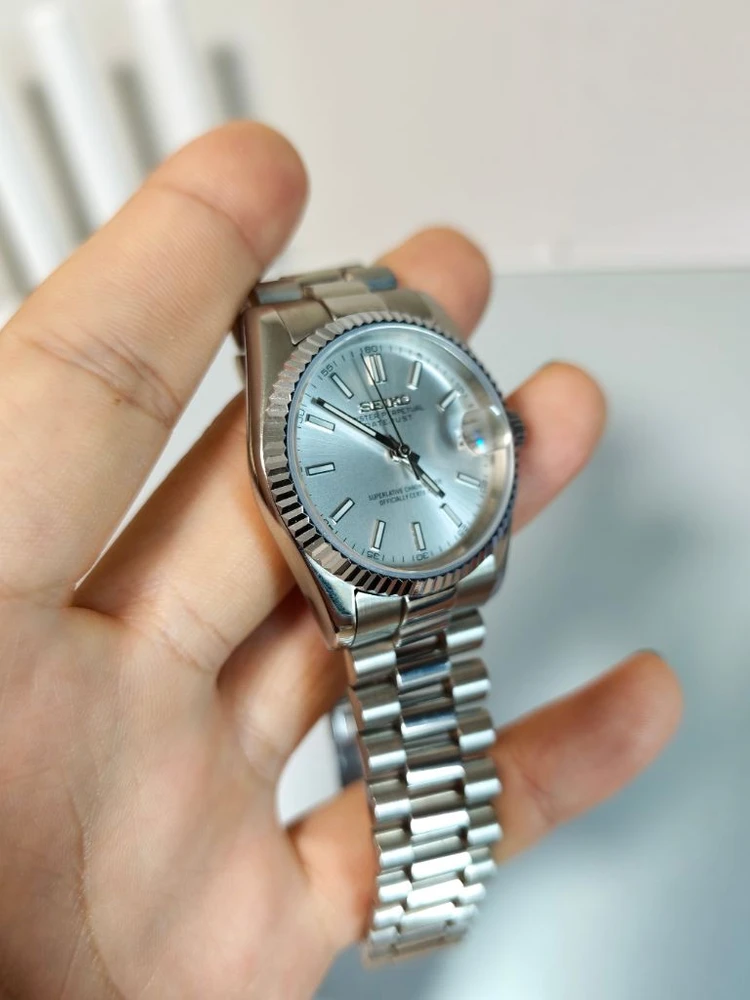 세이코 데이저스트 36MM 실버 이미지