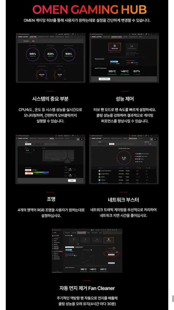 미개봉 HP 하이퍼엑스 오멘 16 게이밍 노트북, 라이젠9, RTX 5070, 램 24GB, 16-ap1061AX 이미지