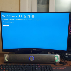삼성 오디세이5 c27g54t 27인치 144hz 커브드 게이밍 모니터 팝니다.(서비스o) 이미지