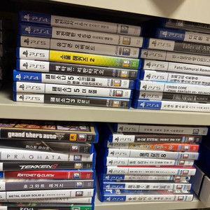 PS5, PS4 게임 타이틀 모음 이미지