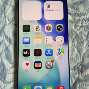아이폰 17 프로 맥스 실버 색상 256GB 모델이에요 이미지