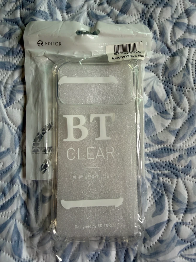 아이폰 17 프로 맥스 실버 색상 256GB 모델이에요 이미지