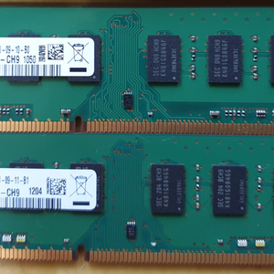 데탑용 삼성 메모리 RAM PC3 DDR3 2GBX2 (반택포) 이미지