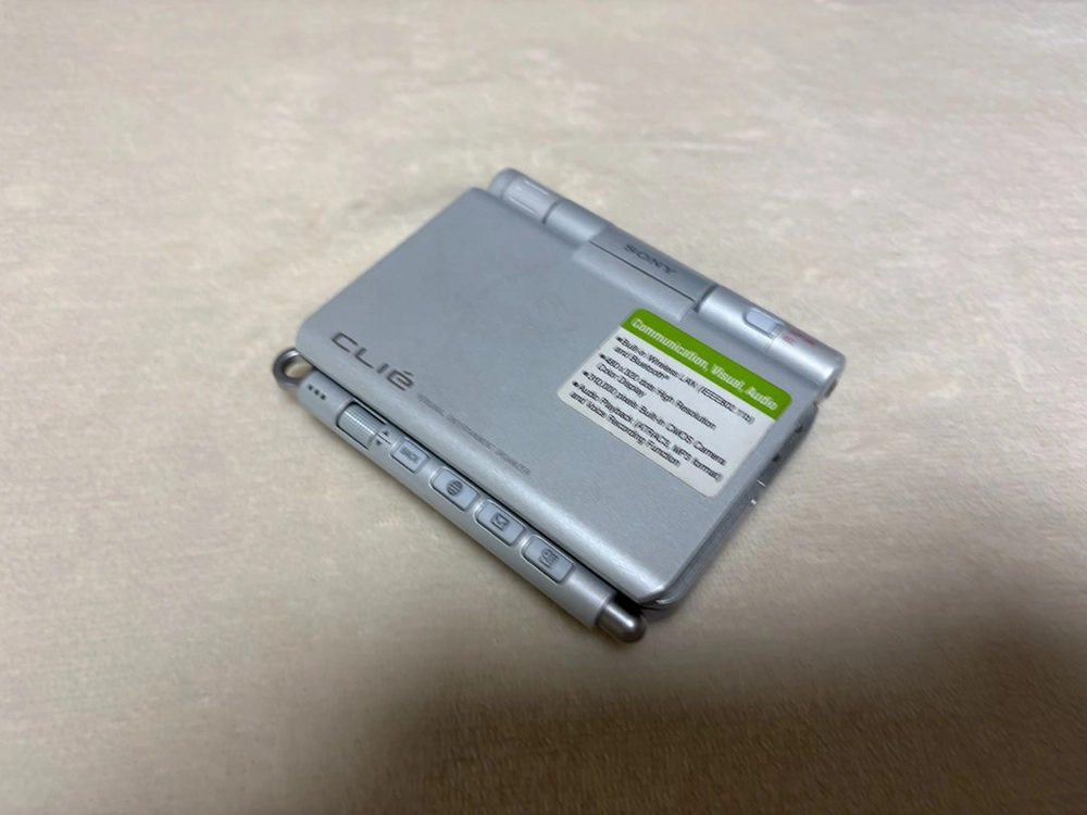 소니 클리에 PEG-UX50 PDA 본체 + 거치대 판매합니다 이미지