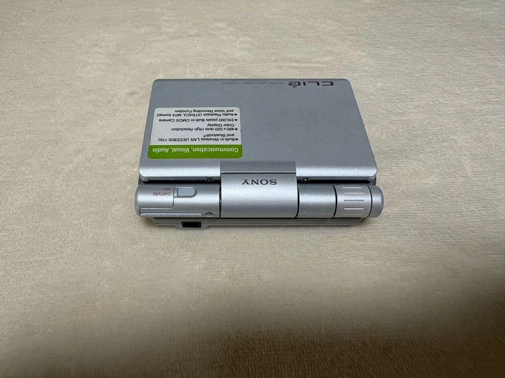 소니 클리에 PEG-UX50 PDA 본체 + 거치대 판매합니다 이미지
