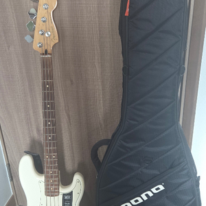 Fender Mexico Player Precision Bass MN Polar White 베이스 기타+모노케이스 이미지