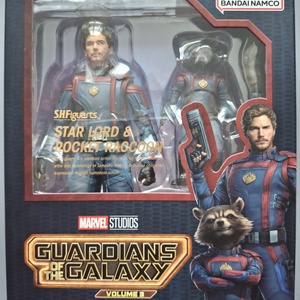 SHF S.H.Figuarts 가디언즈 오브 갤럭시 Volume 3 스타로드 & 라쿤 이미지