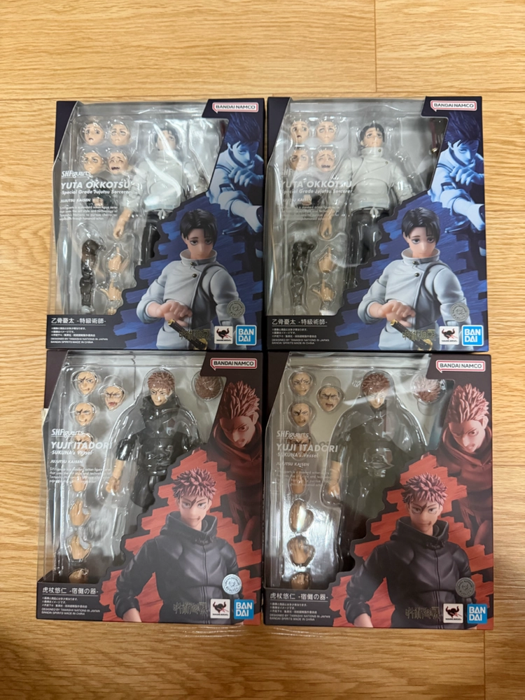 Shf 주술회전 옷코츠 유타&이타도리 유지 피규어 이미지