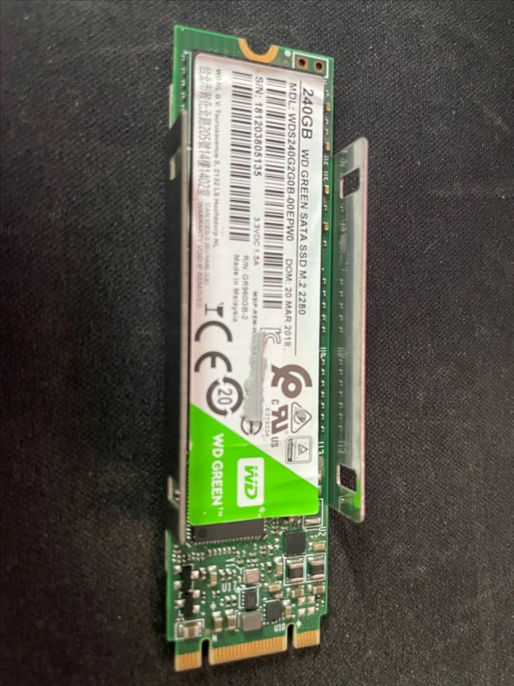 m.2 sata m.2 240GB + 128GBx2 택포 이미지