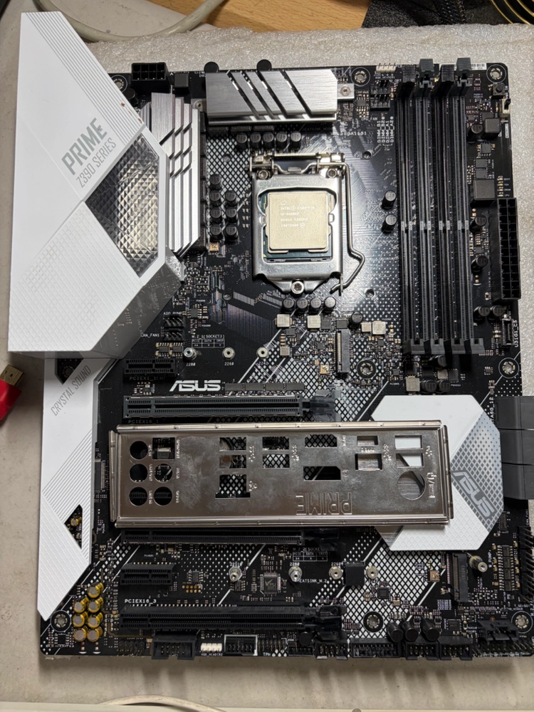 i9 9900kf + asus prime z390-a (택포) 이미지