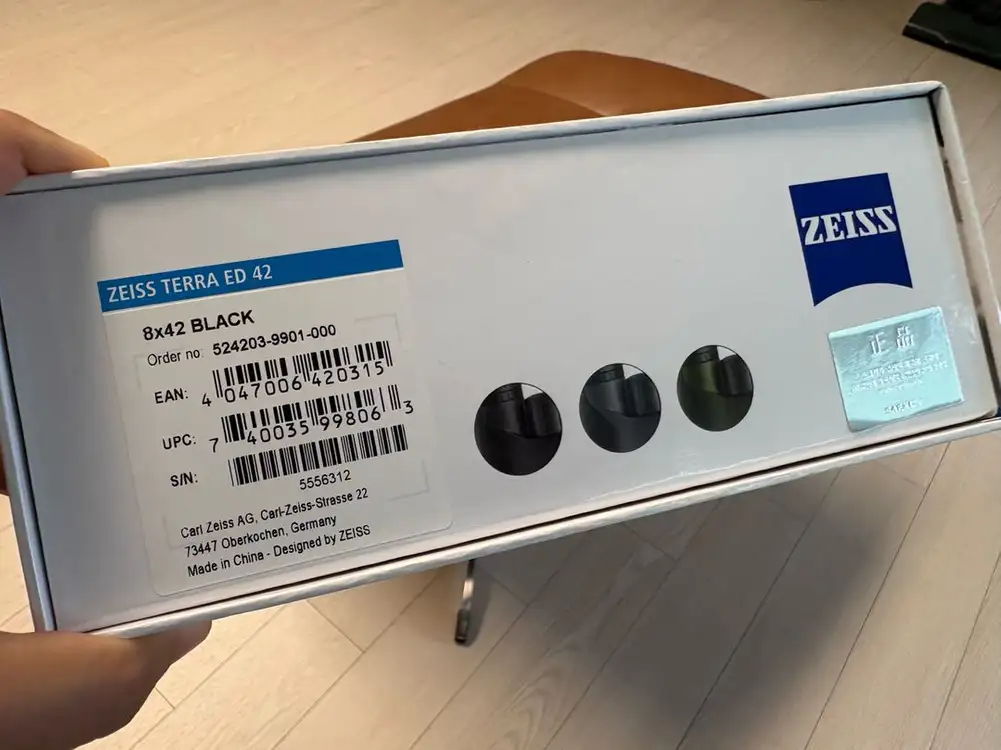 ZEISS TERRA ED (8X42 / BLACK) 자이스 쌍안경 이미지