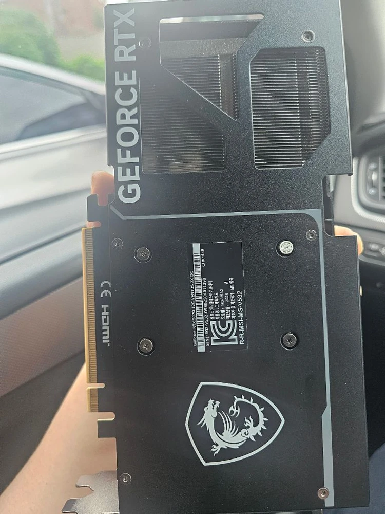 RTX 5070 그래픽카드 벤투스 x2 5070 이미지