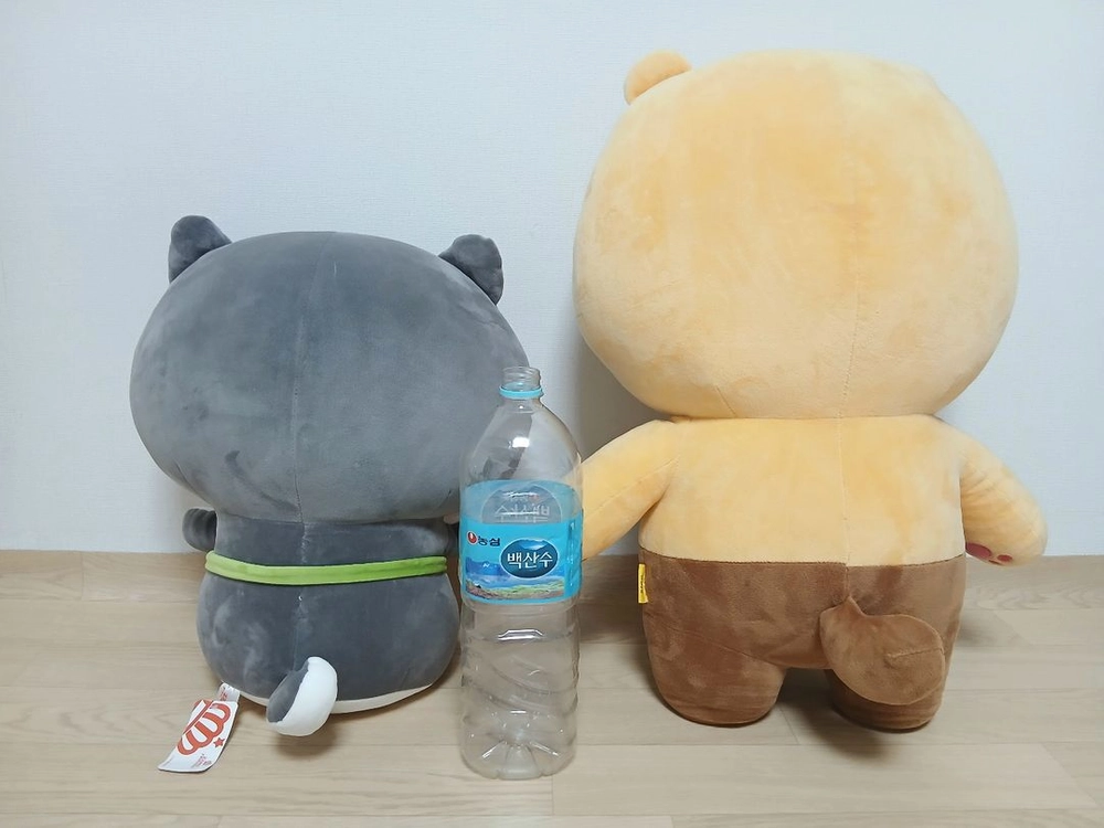 허스키 강아지 인형,카카오프렌즈 춘식이 인형 이미지