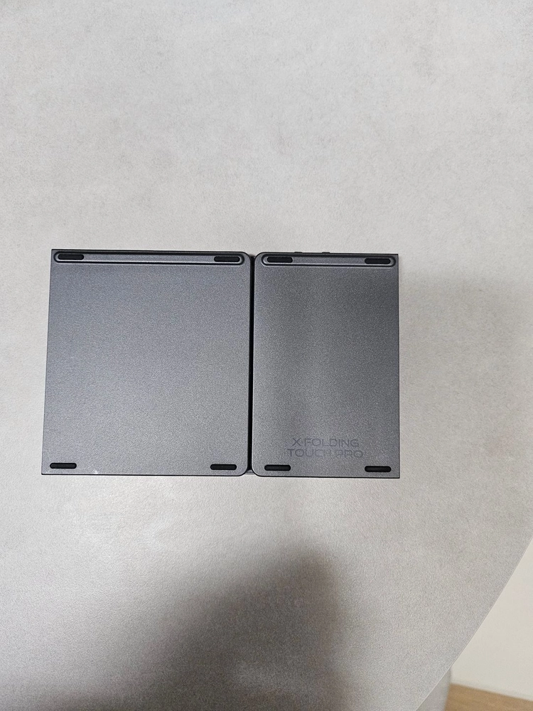 터치패드 블루투스 3단 접이식 키보드(초경량) 아이패드 태블릿용 X-Folding Touch Pro 이미지