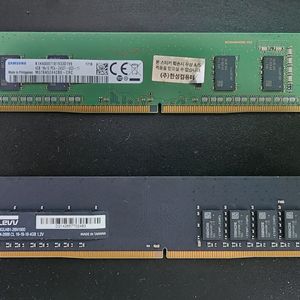 DDR4 메모리 4GB 2개 세트 이미지