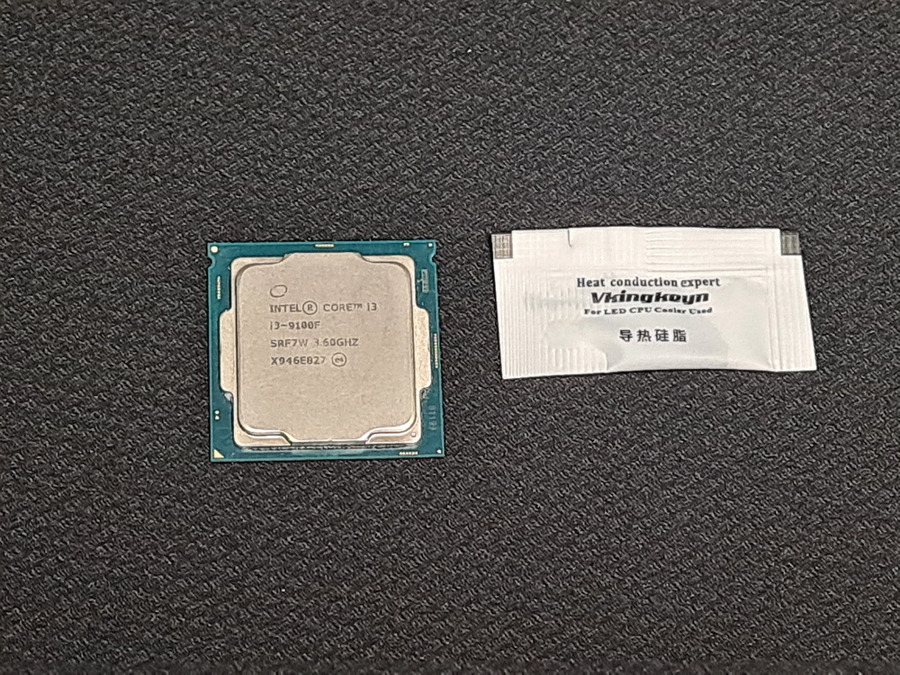 [급처] 인텔 i3-9100F CPU (서멀구리스 증정 / 작동 확인 완) 이미지