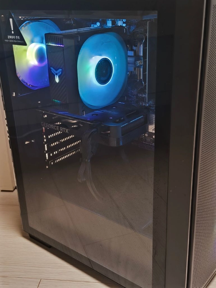 컴퓨존 정품 7500F 4060TI 32GB 하닉A 게이밍 PC 본체 이미지
