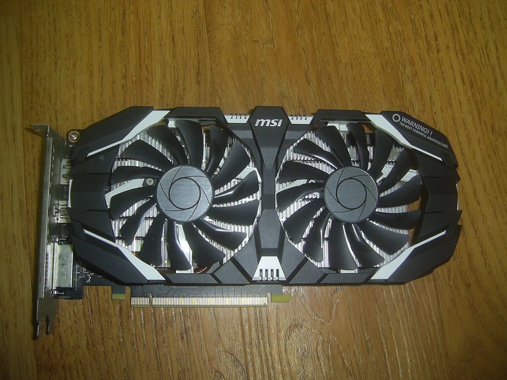 MSi GTX 1060-3G 그래픽카드 이미지