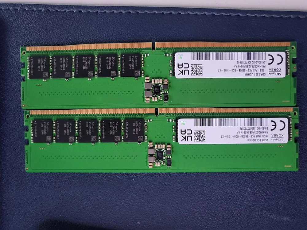 sk하이닉스 ddr5 ec4 udimm ecc 서버용 워크스테이션 메모리 - 안심되는 중고거래