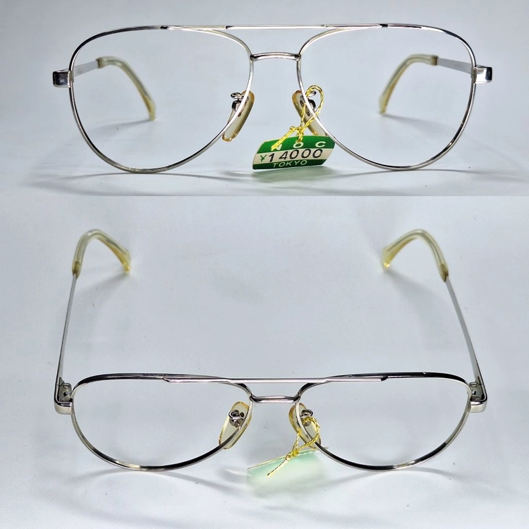 세이코 VISTA M453S SPM 안경테 54mm 일본 빈티지 데드스톡 투브릿지 에비에이터 더블브릿지 레트로 패션 이미지