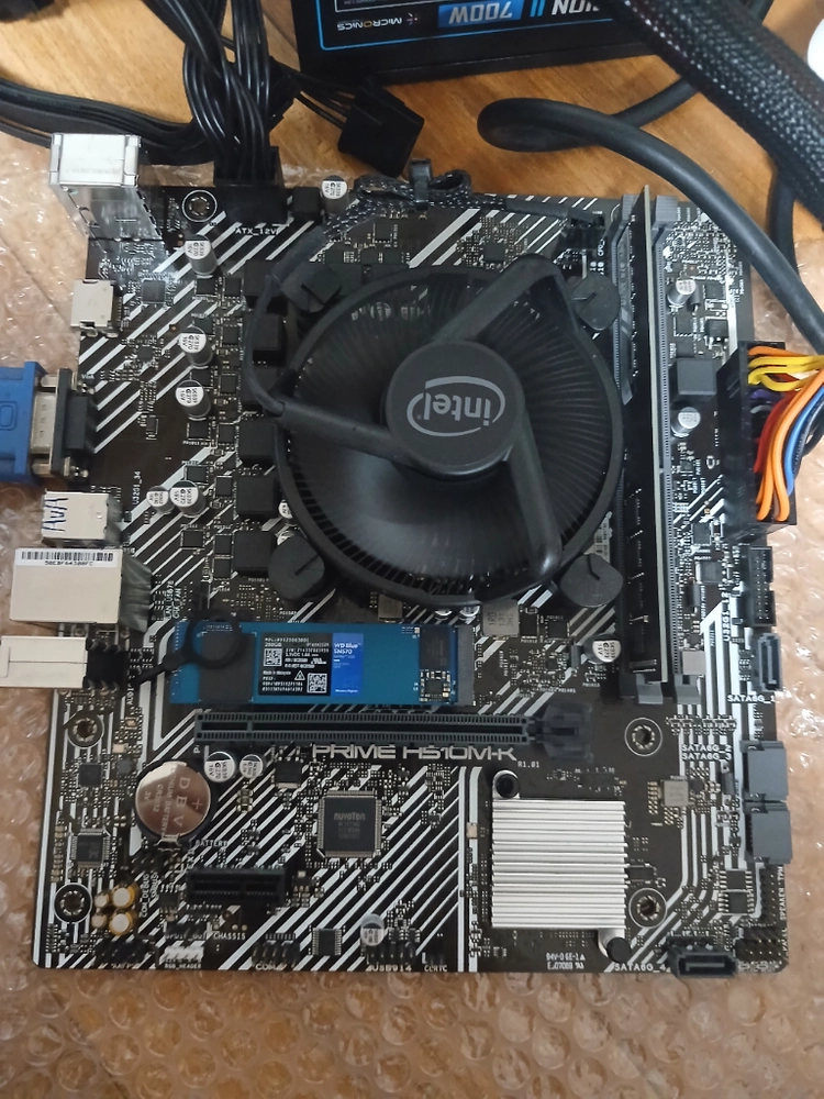 i5 11400 ASUS H510M-K 메인보드 CPU 세트 이미지