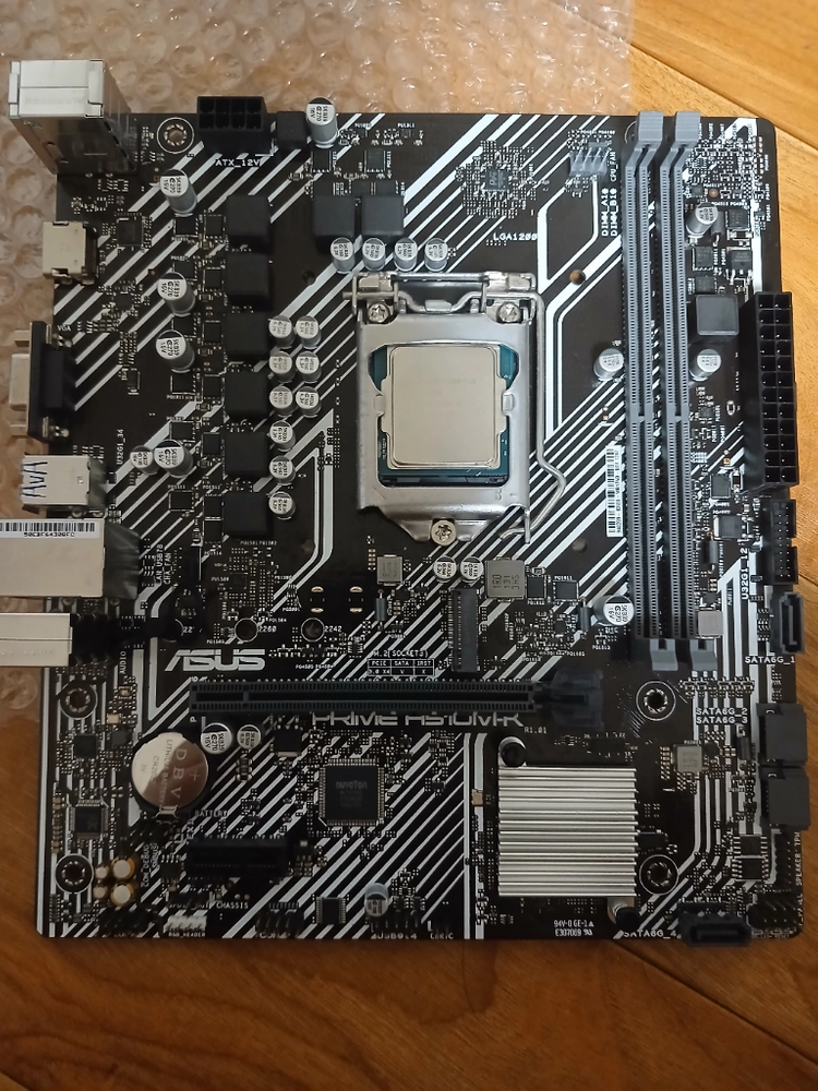 i5 11400 ASUS H510M-K 메인보드 CPU 세트 이미지