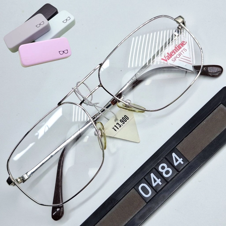 VALENTINE SPORTS AK-1870 안경테 54mm 투브릿지 더블브릿지 일본 빈티지 데드스톡 레트로 패션 이미지