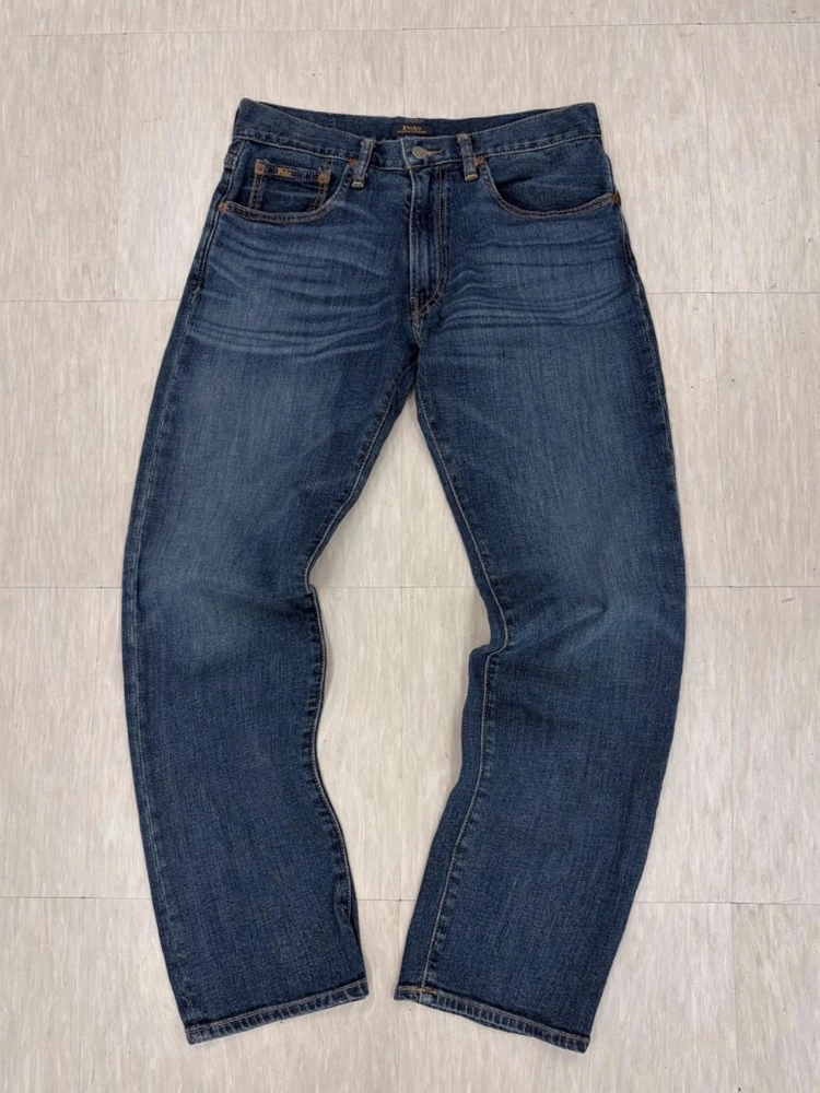 폴로 랄프로렌 햄튼 일자핏 셀비지 청바지 (29) 이미지