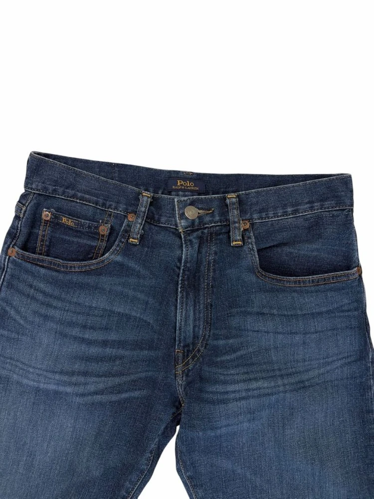 폴로 랄프로렌 햄튼 일자핏 셀비지 청바지 (29) 이미지