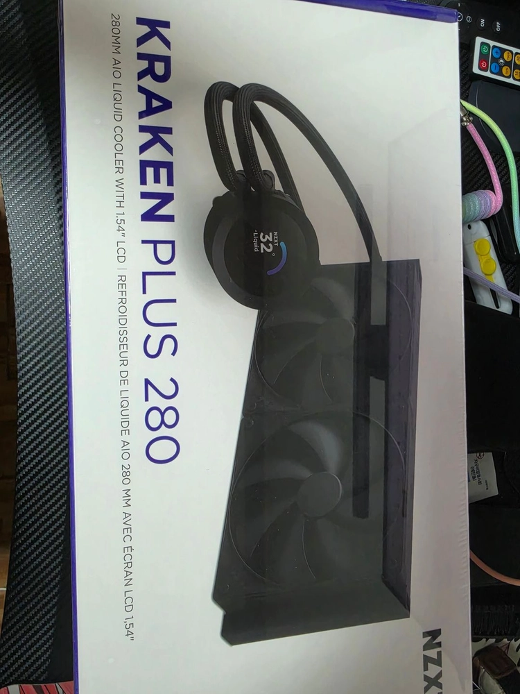 NZXT 크라켄 Plus 280 수냉쿨러 팝니다 크라켄 플러스 이미지