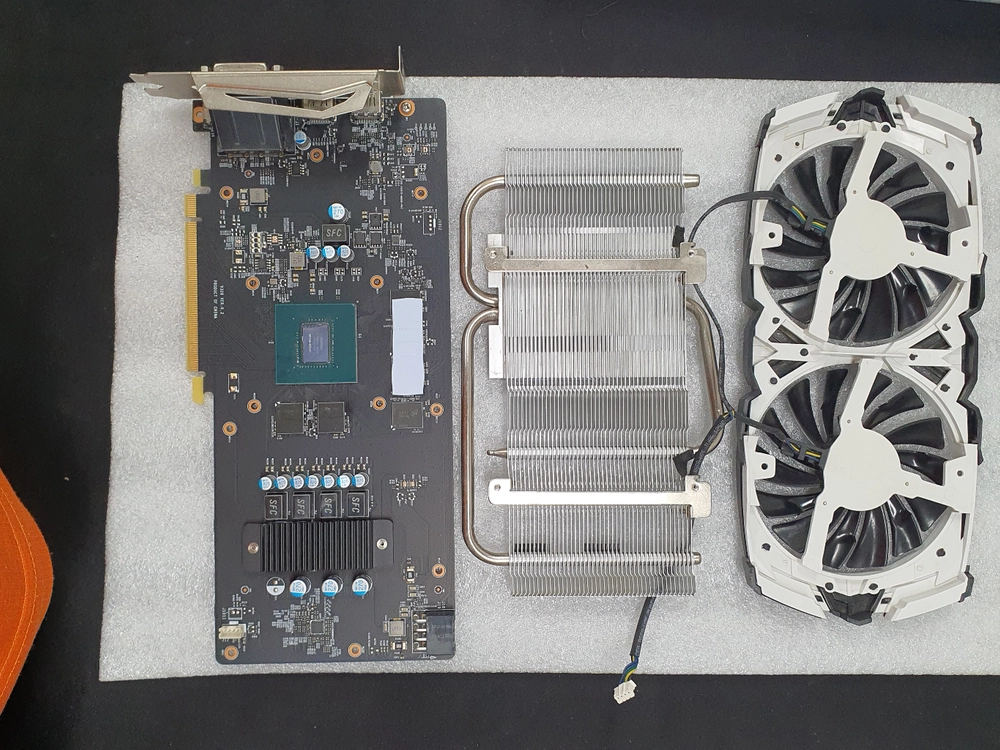 컴퓨터 그래픽카드 MSI GTX1060 ARMOR 6GB 이미지