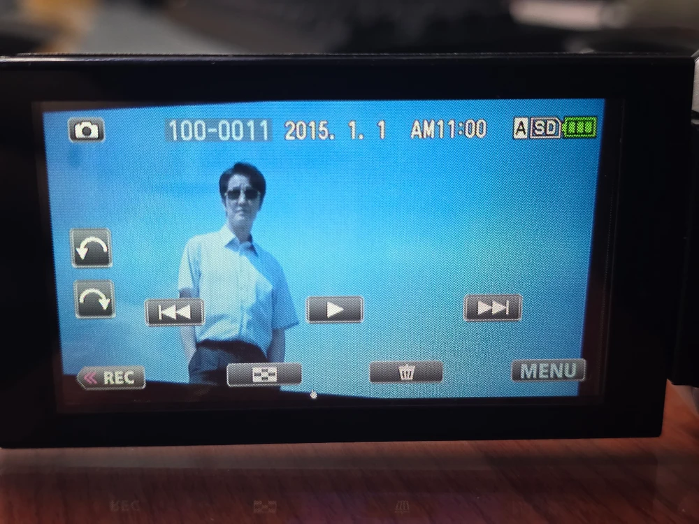 JVC 에버리오 GZ-HM155 빈티지 디지털 캠코더 이미지