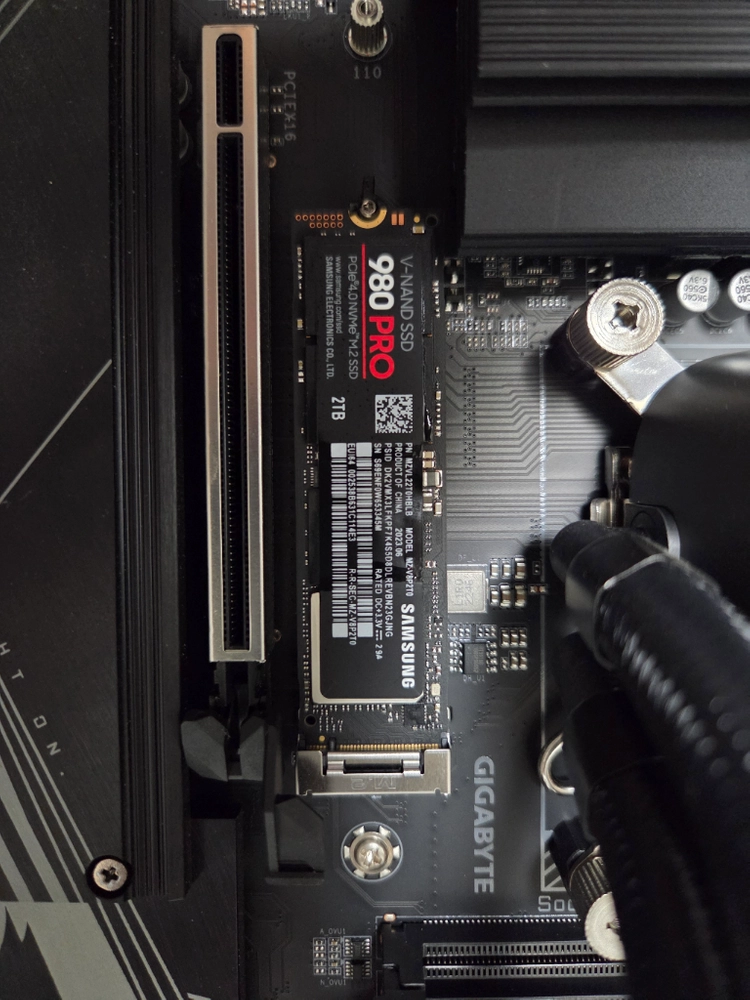 삼성 M.2 NVMe 980PRO SSD 2TB 이미지