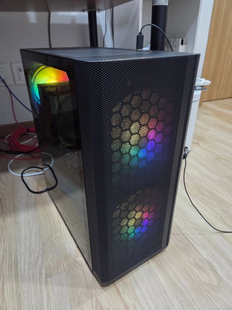 [완본체] 라이젠 7500F + RTX 4060 Ti 고급형 게이밍 PC (B850M TUF WIFI / 지스킬) 이미지