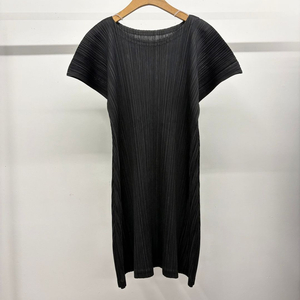 이세이미야케 플리츠플리즈 튜닉 탑 블랙 3 이미지