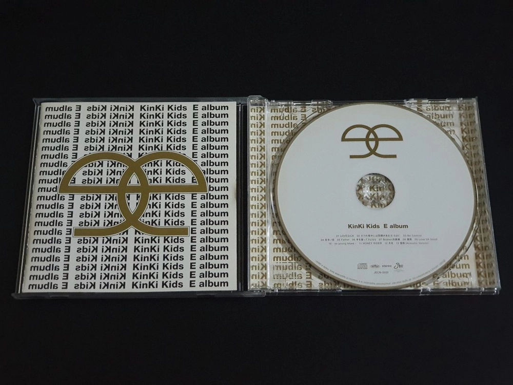 KinKi Kids 킨키키즈 5집 앨범 E album 음반 이미지