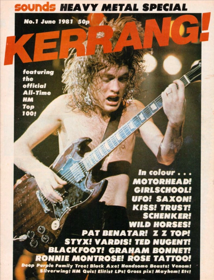 헤비메탈 Kerrang 케랑 매거진 총 600권 이미지