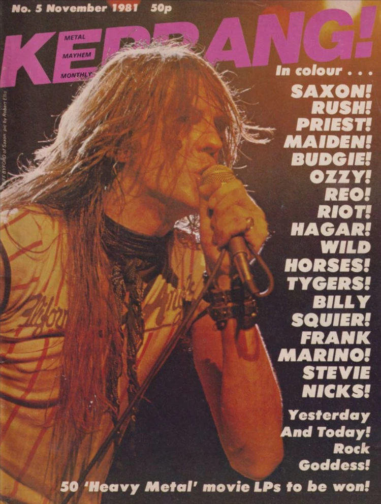 헤비메탈 Kerrang 케랑 매거진 총 600권 이미지