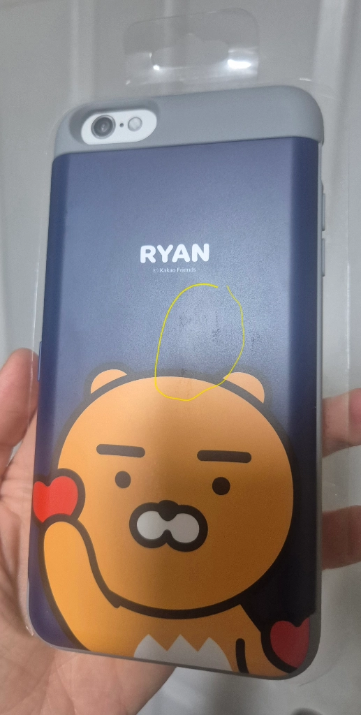 하트 라이언 아이폰 6PLUS,6S PLUS 케이스(새상품) 이미지