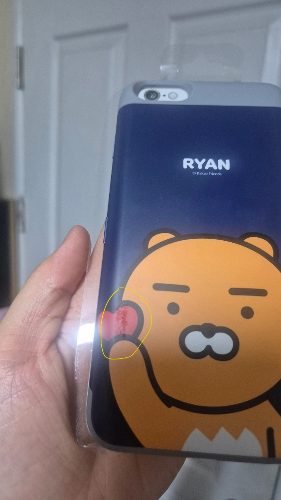 하트 라이언 아이폰 6PLUS,6S PLUS 케이스(새상품) 이미지