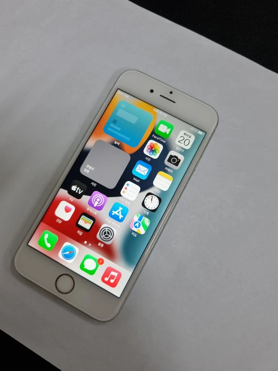 아이폰6S 16GB 실버 중고폰 배터리100% 기능정상 215063 이미지