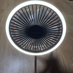 LED 조명 선풍기 2대 이미지