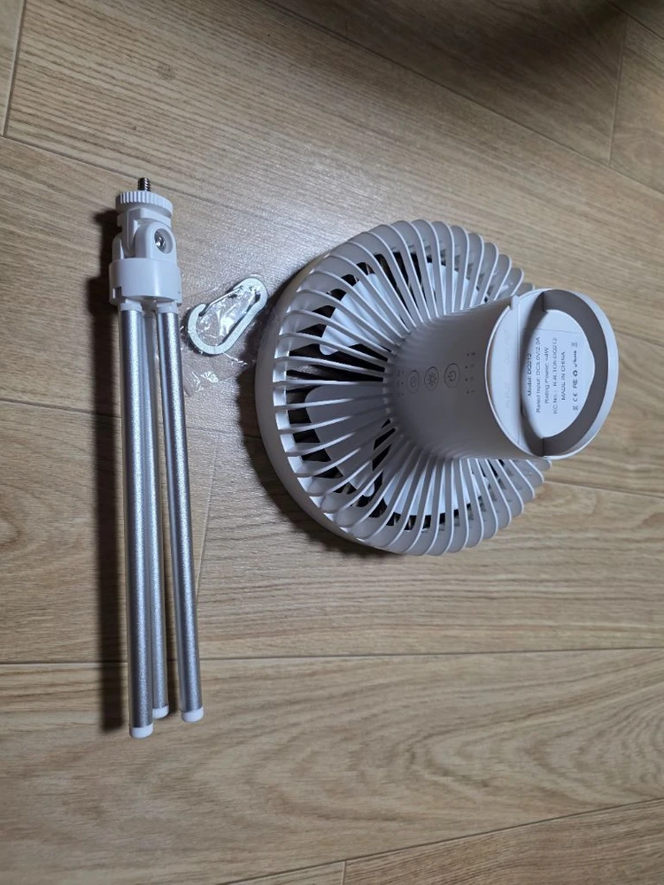 LED 조명 선풍기 2대 이미지