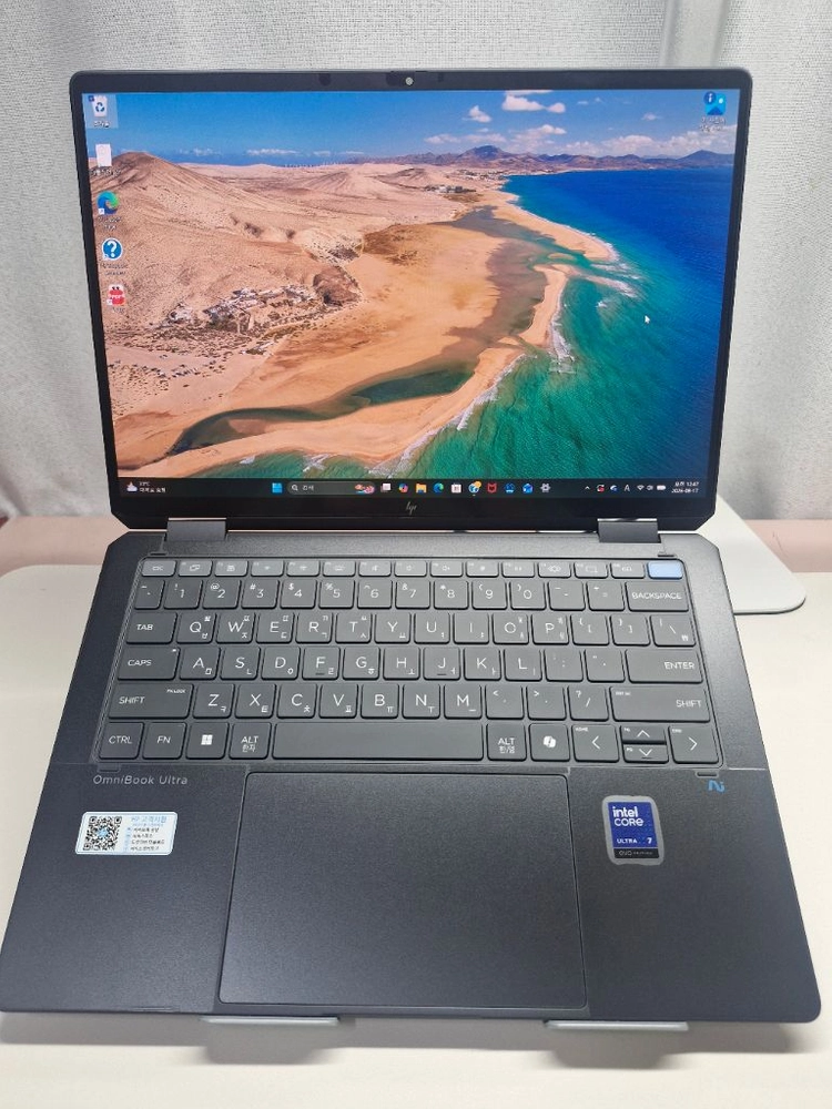 HP OmniBook Ultra Flip 14인치 노트북 (인텔 코어 Ultra 7) - 안심되는 중고거래