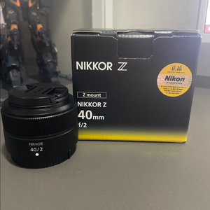 니콘 z 40mm f/2 렌즈 이미지