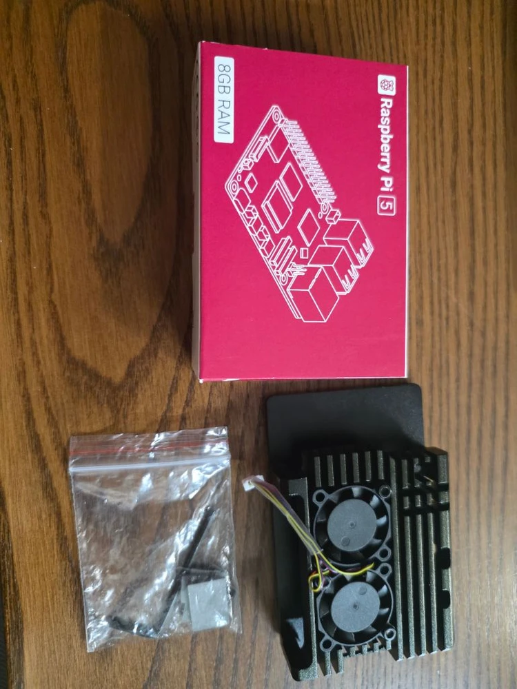 라즈베리파이 5 8GB 미개봉 + 일루미늄쿨링팬케이스 이미지
