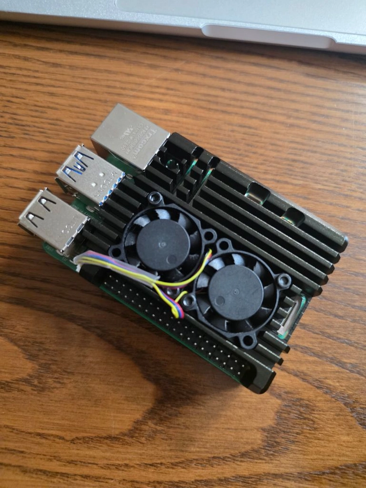 라즈베리파이 5 8GB 미개봉 + 일루미늄쿨링팬케이스 이미지