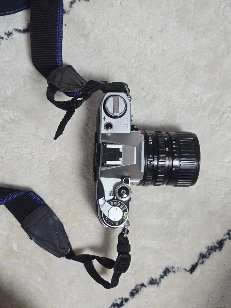 캐논 AE-1 ,렌즈 3종 +접사링, 다른렌즈 필요하시다면 서비스로 드립니다 이미지